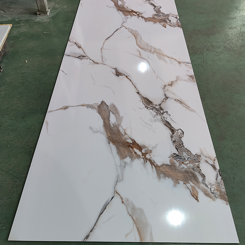 High Gloss UV Marble sheet/Interior PVC Marble board