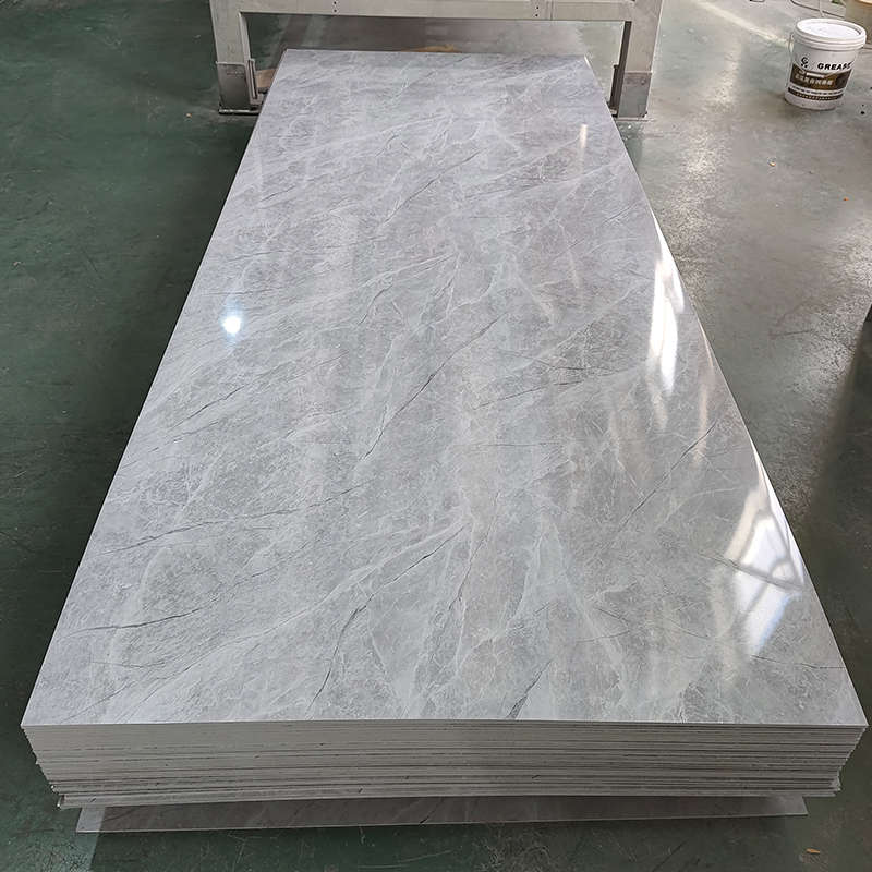 High Gloss UV Marble sheet/Interior PVC Marble board